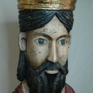 Christ en Gloire polychrome